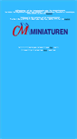 Mobile Screenshot of cm-miniaturen.de